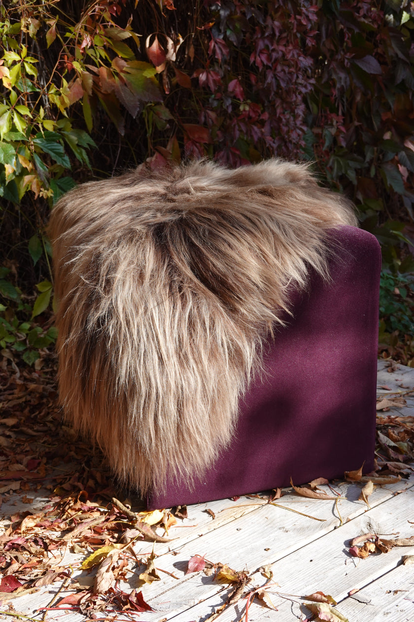Dark Brown Icelandic Sheepskin