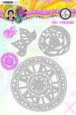 Art by Marlene Cutting & Embossing Die Geo Mandala Marlene’s World nr.15