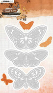 Just Lou Cutting & Embossing Die Butterfly Collection 95x138mm nr.18