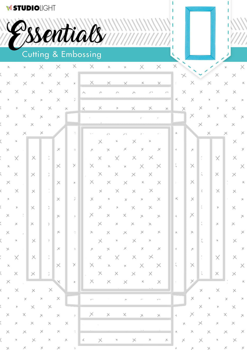 SL Cutting & Embossing Die Big Frame Box Essentials 169x233mm nr.302
