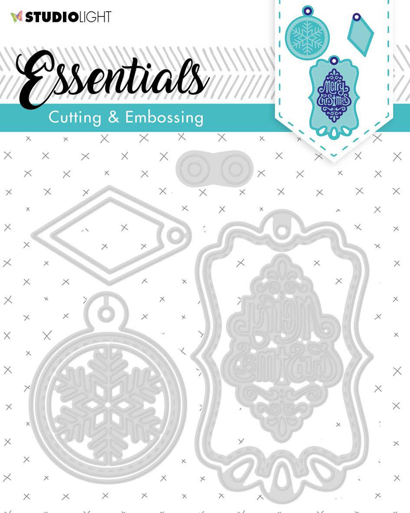 SL Cutting & Embossing Die Label Essential 133x143mm nr.321