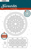Cutting Die Winter's Favourites 160x250mm nr.340