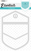 Cutting & Embossing Die Cardshape Back pocket Essentials 140x206mm nr.367