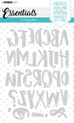 Cutting Die Alphabet Mixed Media Essentials 137x197mm nr.391