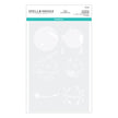 Snowflake Ornaments Stencil from the Bibi's Snowflakes Collection by Bibi Cameron