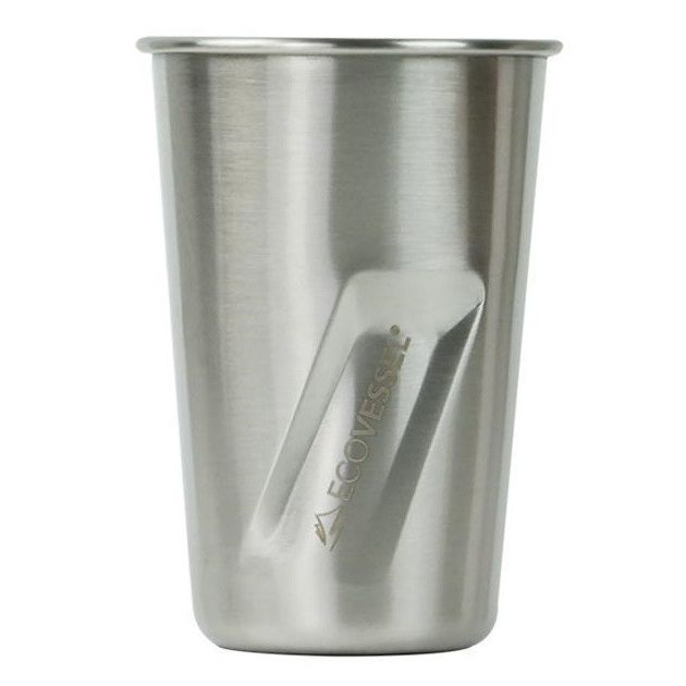 EcoVessel  - 16 oz Stout Stainless Steel Pint Cup