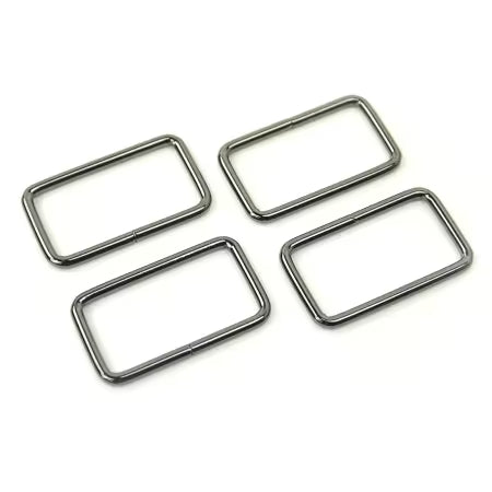 Sallie Tomato - Set of Four Rectangle Rings - 1.5