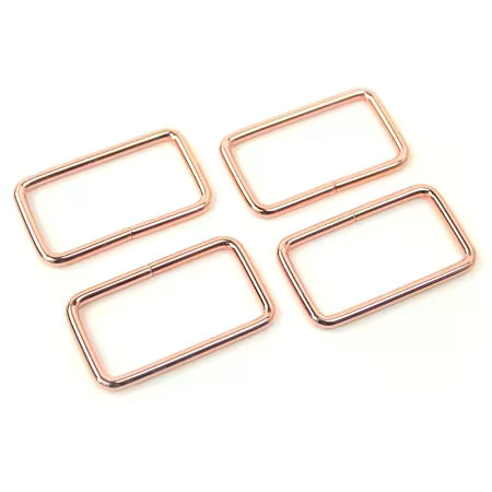 Sallie Tomato - Set of Four Rectangle Rings - 1.5