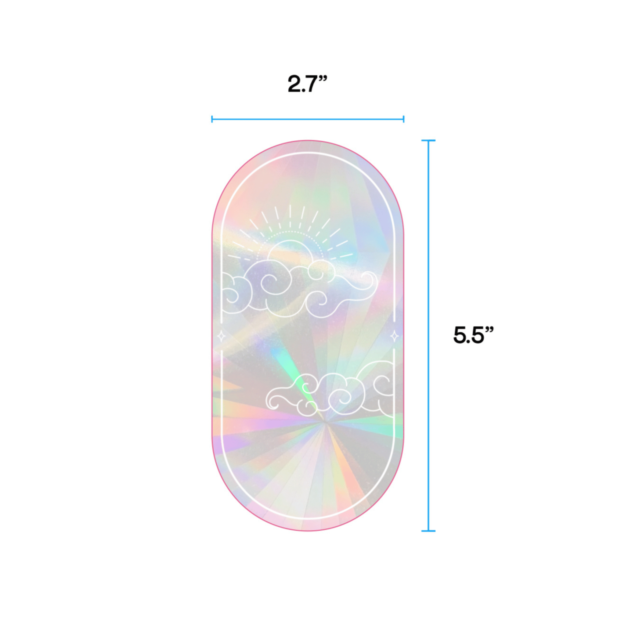 Sunrise Suncatcher Sticker