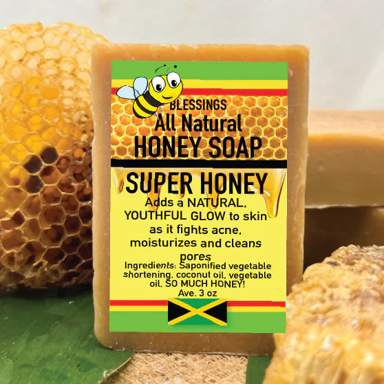 ALL NATURAL HONEY SUPER FACE & BODY BAR