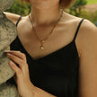 AVERY Charm Necklace Gold