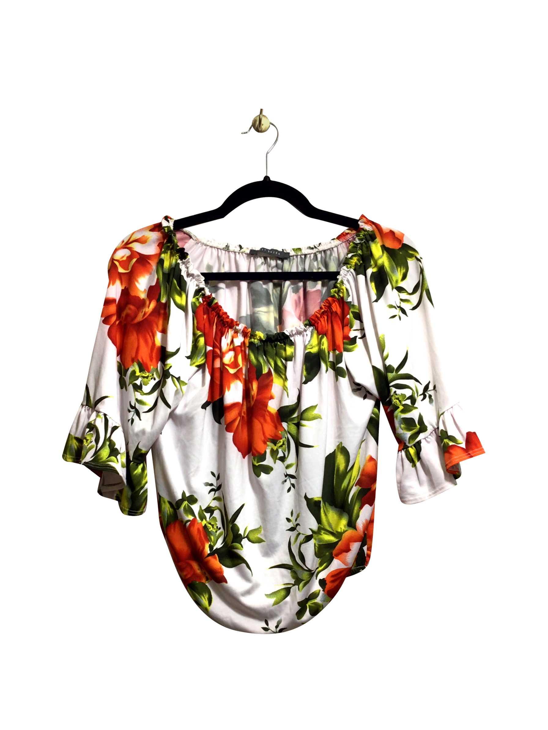 SUZY SHIER Regular fit Blouse in White  -  S
