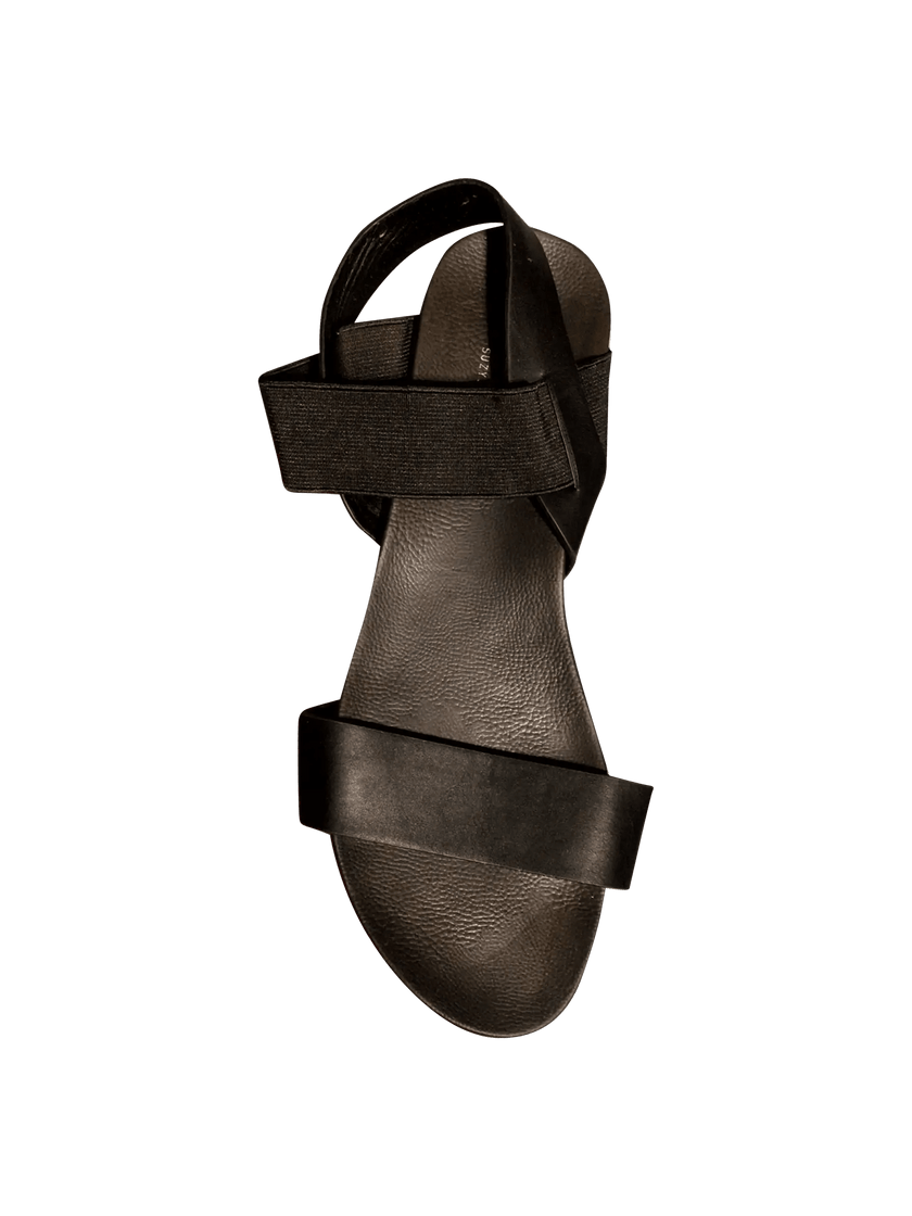 SUZY SHIER Sandals in Black  -  10
