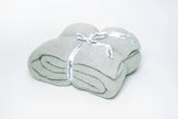 Solid Doubled Layered in Desert Sage Twin Bed Blanket
