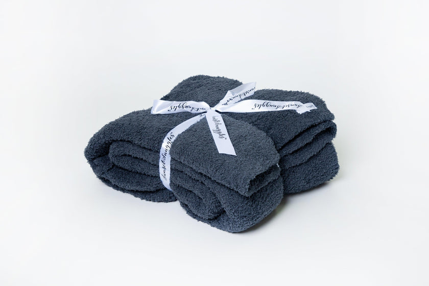 Turbulence Solid Double Layered Print Extended Throw