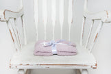 Iced Lilac Solid Double Layered Print Lovey