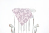 Iced Lilac & Powder Vintage Floral Print Lovey