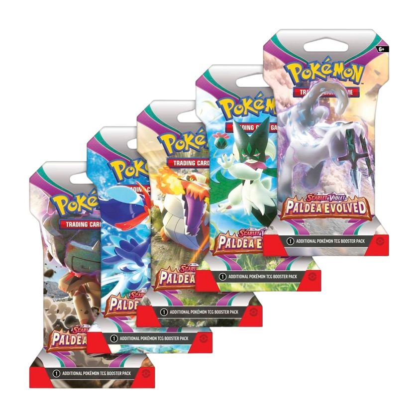 Paldea Evolved Sleeved Booster Pack
