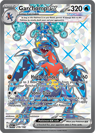 Garchomp ex 219/182