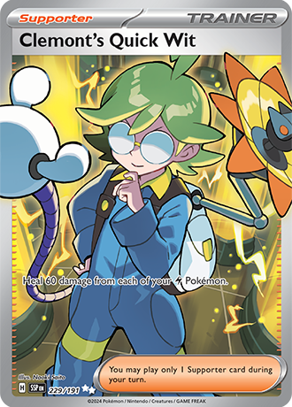 Clemont's Quick Wit 229/191