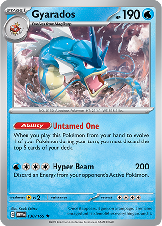 Gyarados 130/165