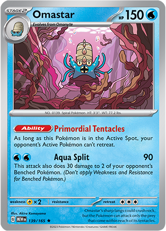 Omastar 139/165