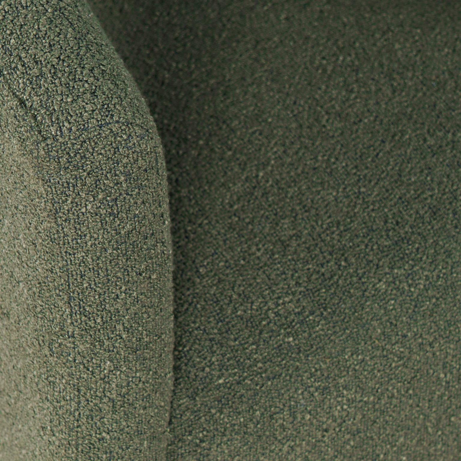 Sven Upholstered Dining Chair in Bouclé Fabric