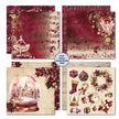 3Quarter Designs Sugarplum Wreath 8x8 Paper Pack