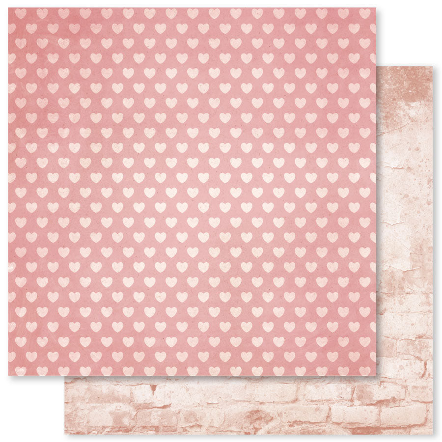 Sweet Valentine Basics E 12 x 12 Paper (12 pc Bulk Pack) 33357