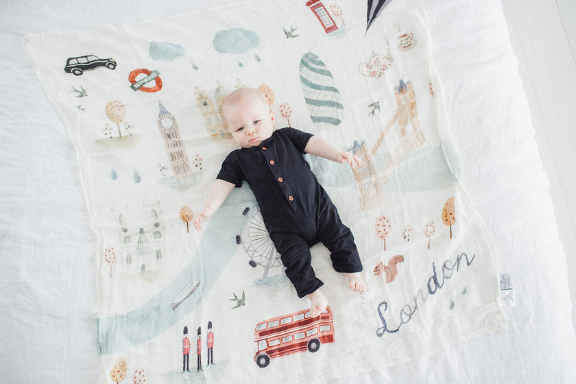 Muslin Swaddle - London
