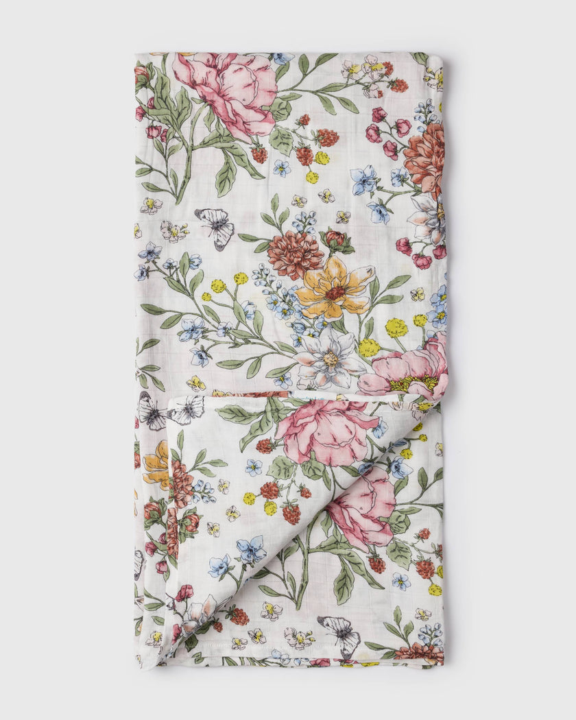 Muslin Swaddle - Secret Garden