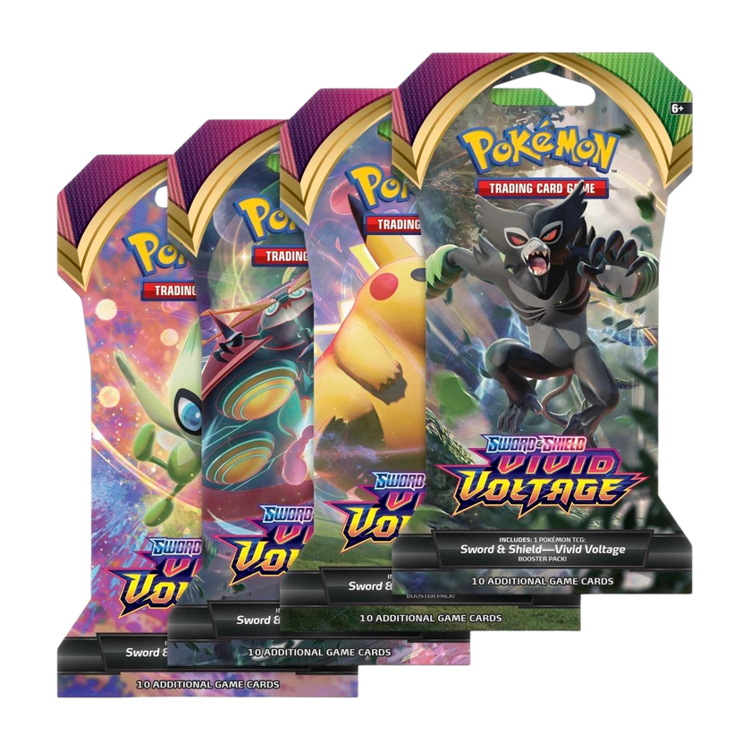 Vivid Voltage Sleeved Booster Pack