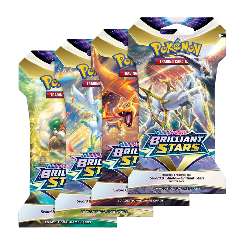 Brilliant Stars Sleeved Booster Pack