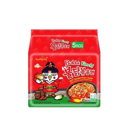 Samyang Buldak Kimchi Hot Chicken Flavour Ramen [Best Before Date: 2025.12.01]