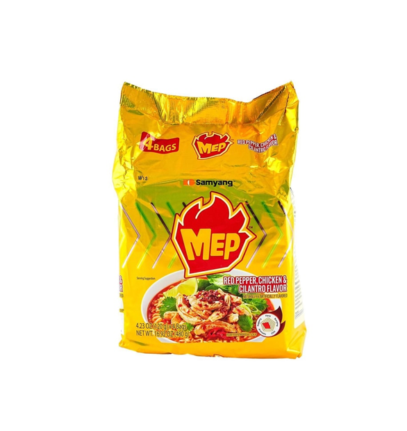 Samyang MEP Ramen Red Pepper, Chicken & Cilantro [Best Before Date: 2026.07.20]