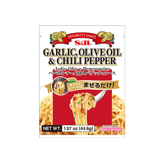 S&B Spaghetti Sauce Pepperoncino (44.6G) [Best Before Date: 2026.01.06]