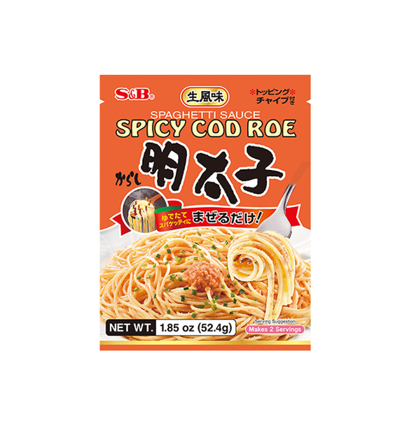 S&B Spaghetti Sauce Spicy Cod Roe (52.4G) [Best Before Date: 2026.11.02]
