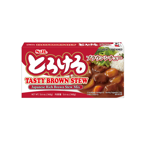 S&B Tasty Brown Stew (160G) [Best Before Date: 2027.06.16]