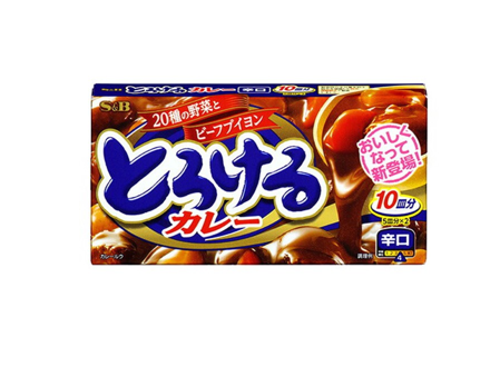 S&B Tasty Curry Spicy (180G)