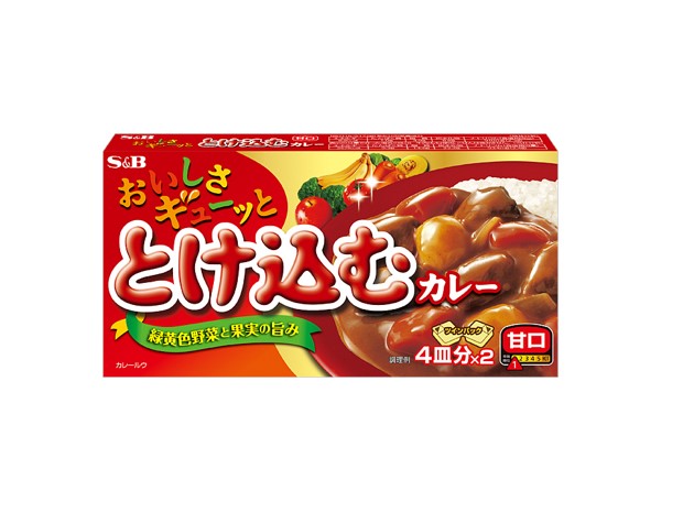 S&B Torokeru Oishisa Tokekomu Curry Mild (140G)