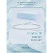 925 Sterling Silver CZ Tennis Bracelet