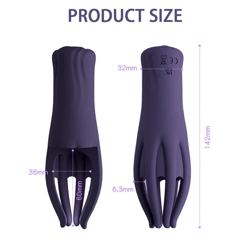 Turbo Stroke Vibrating Glans Trainer Male Masturbator