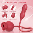 Rose Thrusting & Sucking Vibrator – 10 Modes for G-Spot & Clit Pleasure