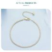 925 Sterling Silver CZ Tennis Bracelet