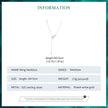 Angelic Elegance: Sterling Silver Angel Wing Necklace