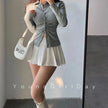 Ultra Mini Pleated Skirt with Built-In Shorts – High Waist Schoolgirl Aesthetic