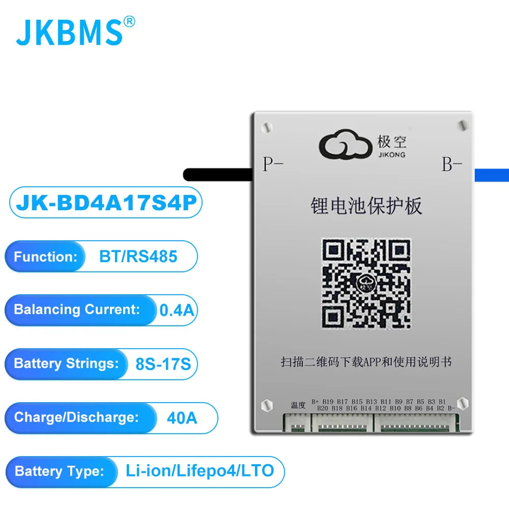 Active Balancer BMS  Lifepo4 Li-Ion Lto Battery