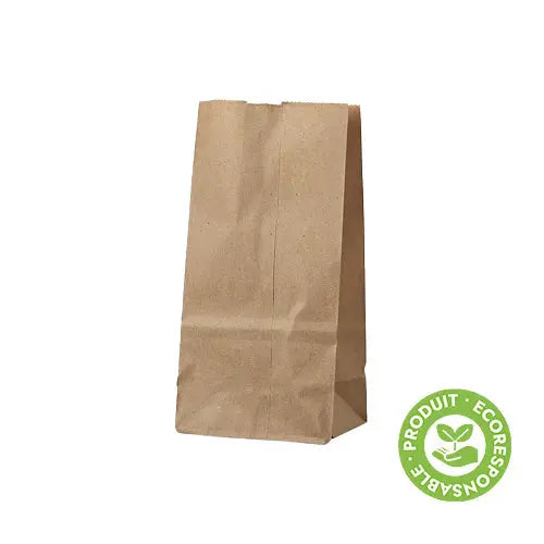 Sac en papier Kraft Brun (500)