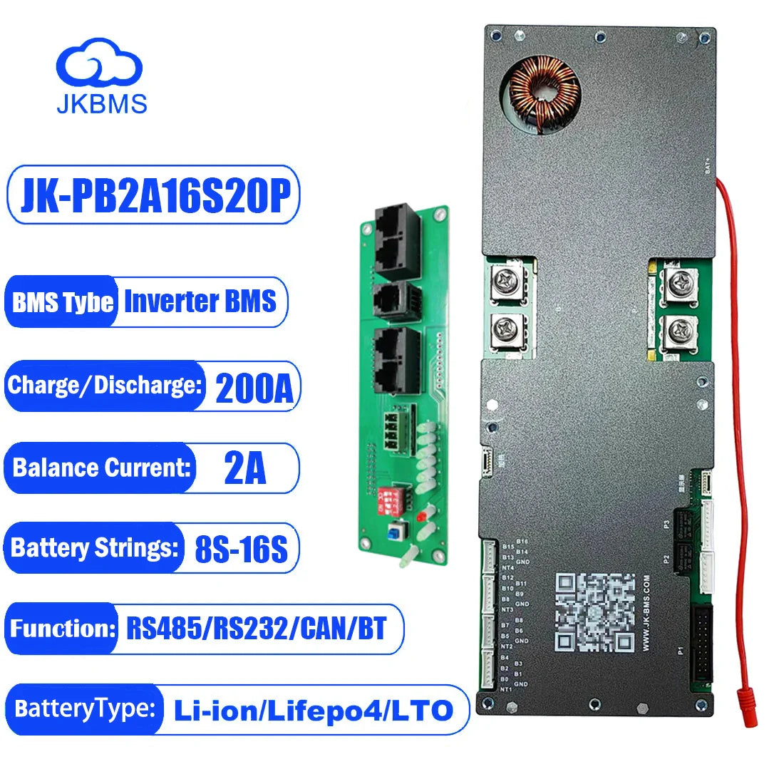 Battery Balancer lifepo4 Active Balance - RS485 RS232 CAN BT