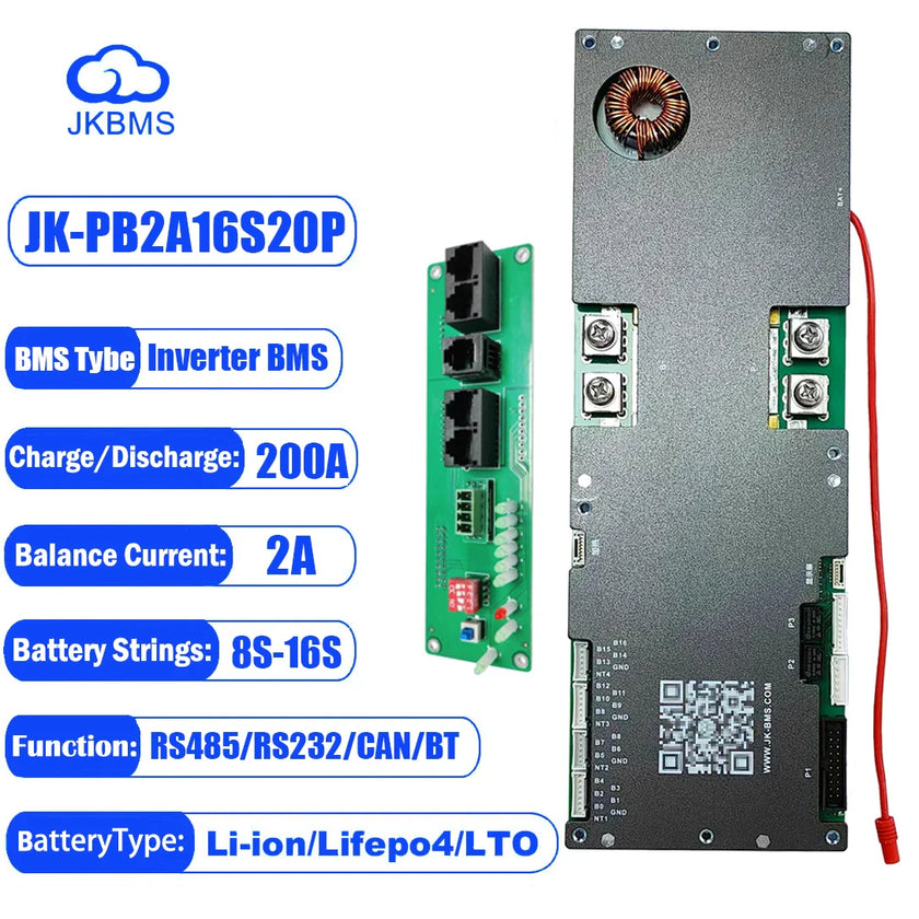 Battery Balancer lifepo4 Active Balance - RS485 RS232 CAN BT
